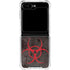 Biohazard Red Galaxy Z Flip5 5G Clear Case