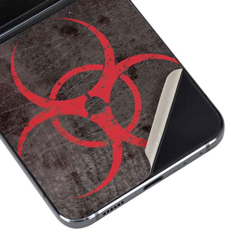 Biohazard Red Galaxy Z Flip5 5G Skin