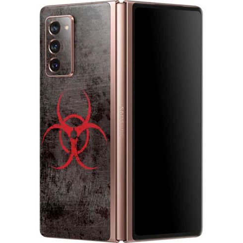 Biohazard Red Galaxy Z Fold2 5G Skin
