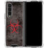 Biohazard Red Galaxy Z Fold4 5G Clear Case