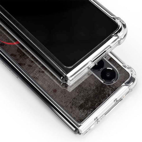 Biohazard Red Galaxy Z Fold4 5G Clear Case