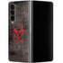 Biohazard Red Galaxy Z Fold4 5G Skin