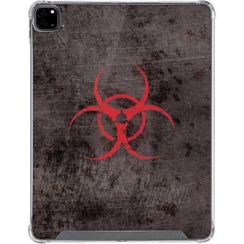 Biohazard Red iPad Pro 12.9in (2020) Clear Case