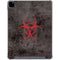 Biohazard Red iPad Pro 12.9in (2020) Clear Case