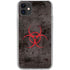 Biohazard Red iPhone 11 Clear Case
