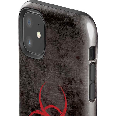 Biohazard Red iPhone 11 Impact Case