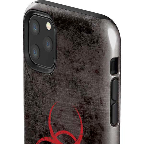 Biohazard Red iPhone 11 Pro Max Impact Case