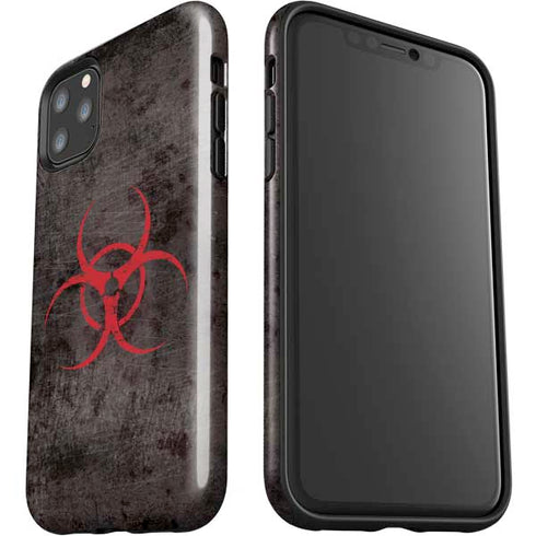 Biohazard Red iPhone 11 Pro Max Impact Case