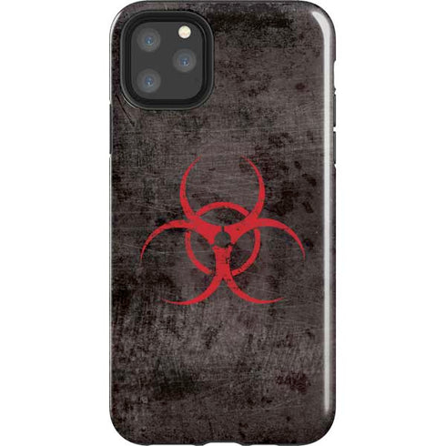 Biohazard Red iPhone 11 Pro Max Impact Case