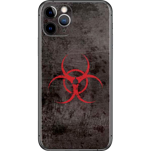 Biohazard Red iPhone 11 Pro Skin