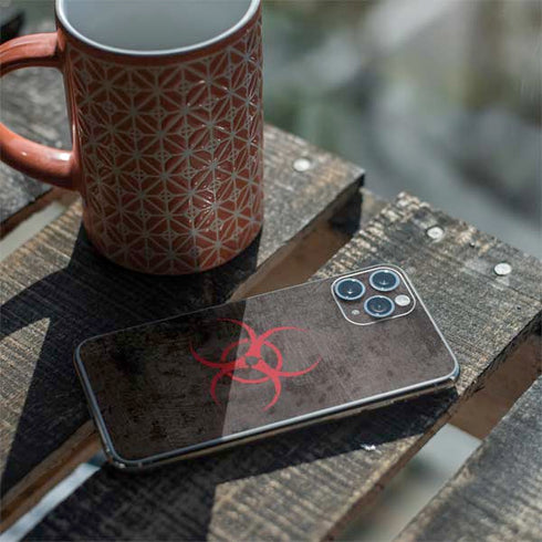 Biohazard Red iPhone 11 Pro Skin