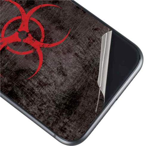 Biohazard Red iPhone 11 Skin