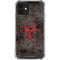 Biohazard Red iPhone 12 Clear Case