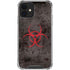 Biohazard Red iPhone 12 Clear Case