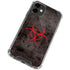 Biohazard Red iPhone 12 Clear Case