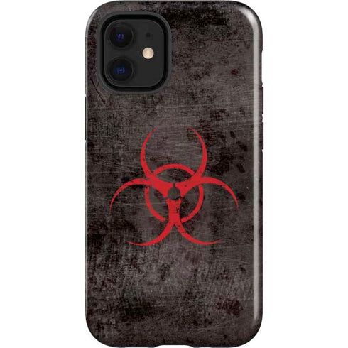 Biohazard Red iPhone 12 Mini Impact Case