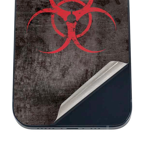 Biohazard Red iPhone 12 Mini Skin