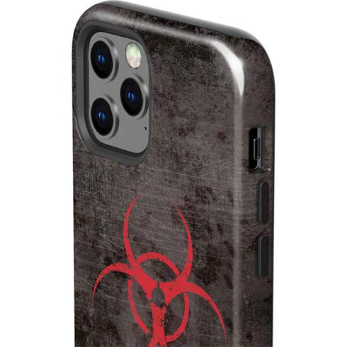 Biohazard Red iPhone 12 Pro Max Impact Case