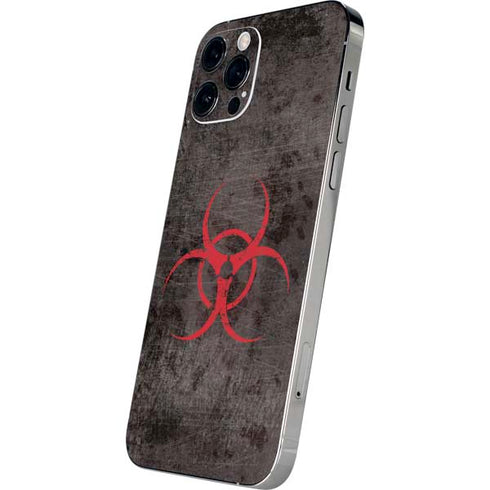 Biohazard Red iPhone 12 Pro Max Skin