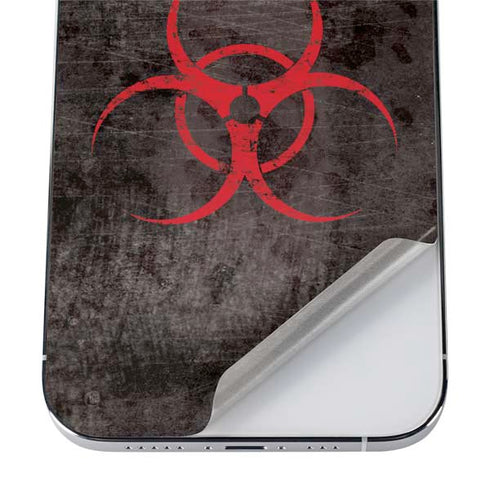 Biohazard Red iPhone 12 Pro Skin