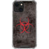Biohazard Red iPhone 13 Mini Clear Case