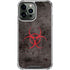 Biohazard Red iPhone 13 Pro Max Clear Case