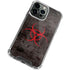 Biohazard Red iPhone 13 Pro Max Clear Case
