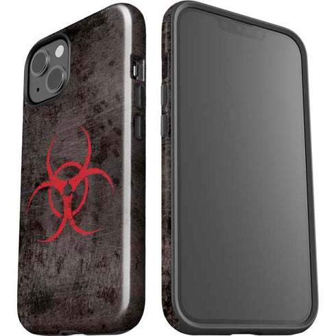 Biohazard Red iPhone 14 Plus Impact Case