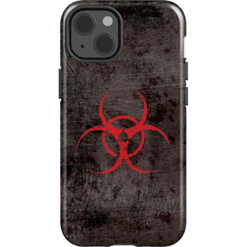 Biohazard Red iPhone 15 Impact Case