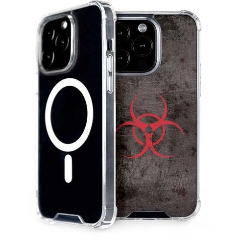 Biohazard Red iPhone 14 Pro MagSafe Case