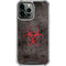 Biohazard Red iPhone 15 Pro Max Clear Case