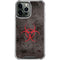 Biohazard Red iPhone 14 Pro Max Clear Case