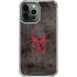 Biohazard Red iPhone 14 Pro Max Clear Case
