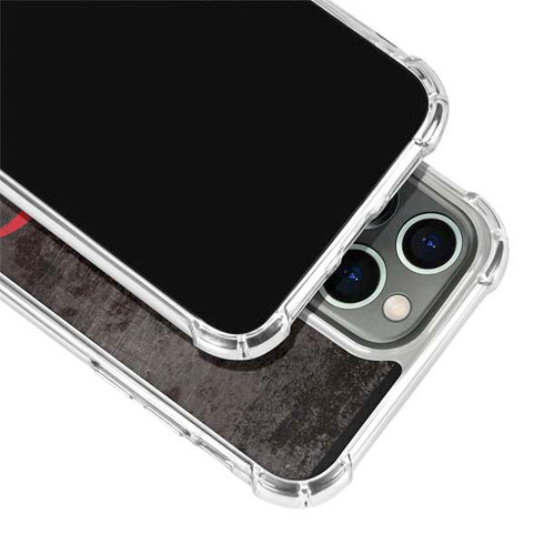 Biohazard Red iPhone 15 Pro Max Clear Case