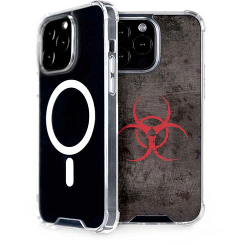 Biohazard Red iPhone 14 Pro Max MagSafe Case