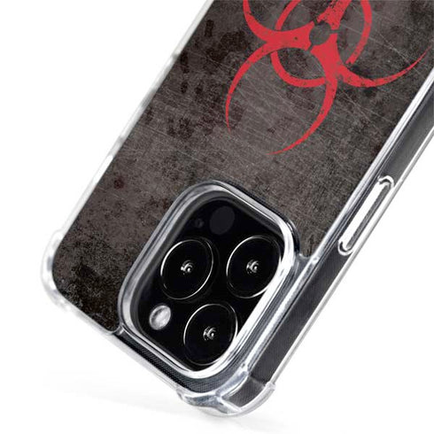 Biohazard Red iPhone 15 Pro Max MagSafe Case