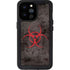 Biohazard Red iPhone 14 Pro Max Waterproof Case