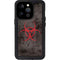 Biohazard Red iPhone 14 Pro Waterproof Case