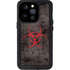 Biohazard Red iPhone 14 Pro Waterproof Case