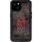 Biohazard Red iPhone 15 Plus Waterproof Case