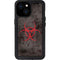 Biohazard Red iPhone 15 Waterproof Case