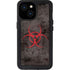 Biohazard Red iPhone 15 Waterproof Case