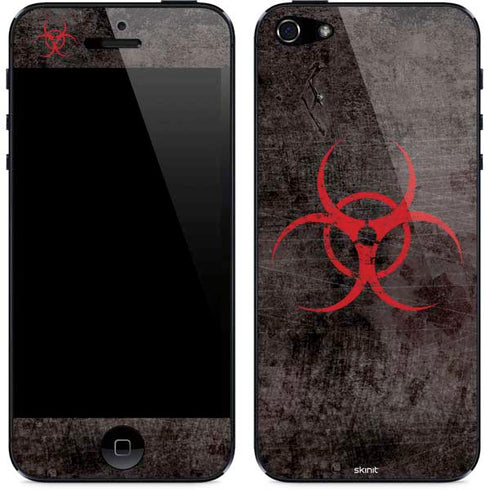 Biohazard Red iPhone 5/5s/5SE Skin