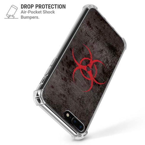 Biohazard Red iPhone 7/8 Plus Clear Case
