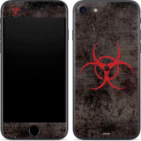 Biohazard Red iPhone 7 Skin