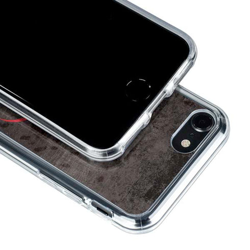 Biohazard Red iPhone SE (2nd & 3rd Gen) Clear Case