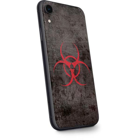 Biohazard Red iPhone XR Skin