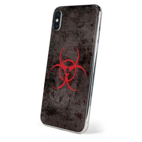 Biohazard Red iPhone XS Max Skin
