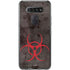 Biohazard Red LG K51/Q51 Clear Case