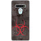 Biohazard Red LG Stylo 6 Clear Case